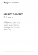 Equality Act 2010 Guidance on matters to be taken into account in determining questions relating to the definition of disability